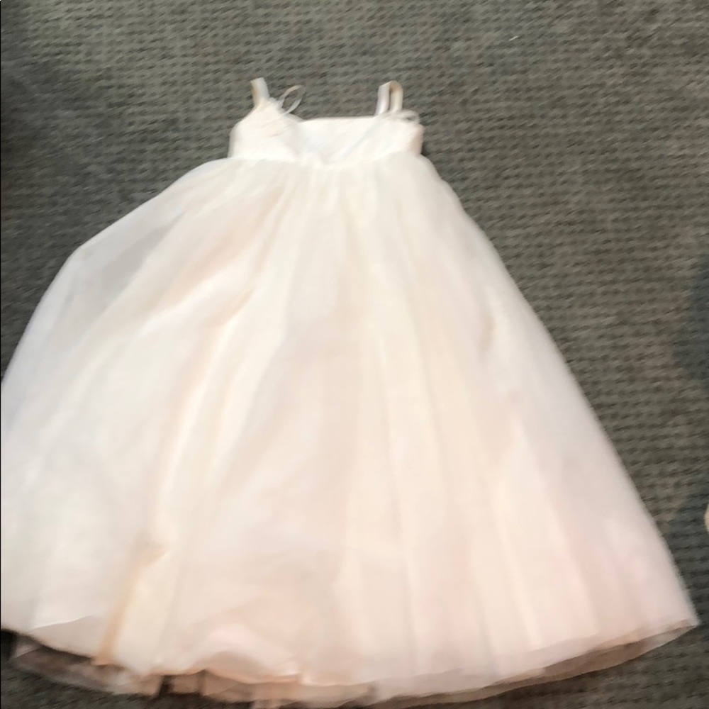 David Bridal Girls size 7 flower girl dress